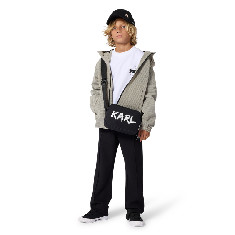 CAP WITH ADJUSTABLE CLOSURE KARL LAGERFELD KIDS 
                        BOY