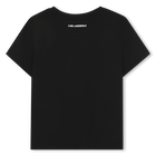 Short-sleeved T-shirt KARL LAGERFELD KIDS 
                    GIRL