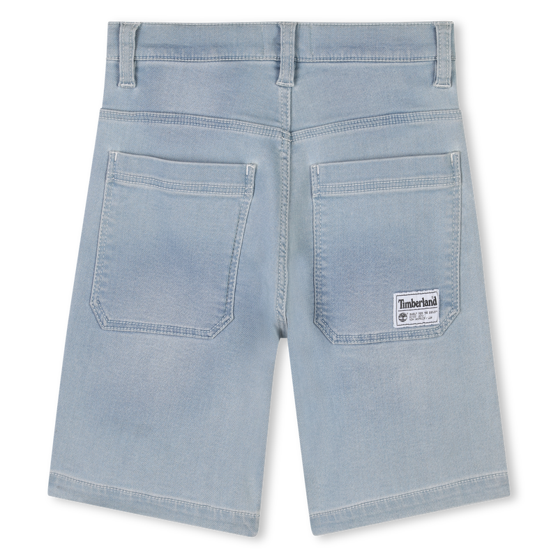 Stretch denim Bermuda shorts TIMBERLAND 
                        BOY