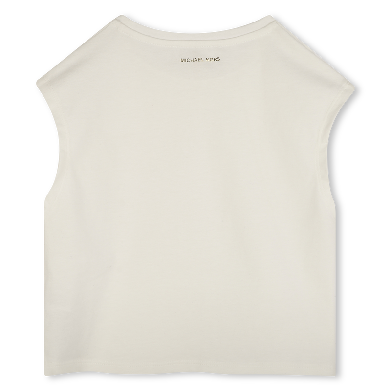 Cotton party T-shirt MICHAEL KORS 
                        GIRL