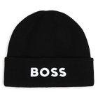 Knitted beanie, BLACK, hi-res