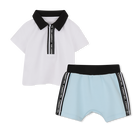 T-shirt and shorts set KARL LAGERFELD KIDS 
                    BOY