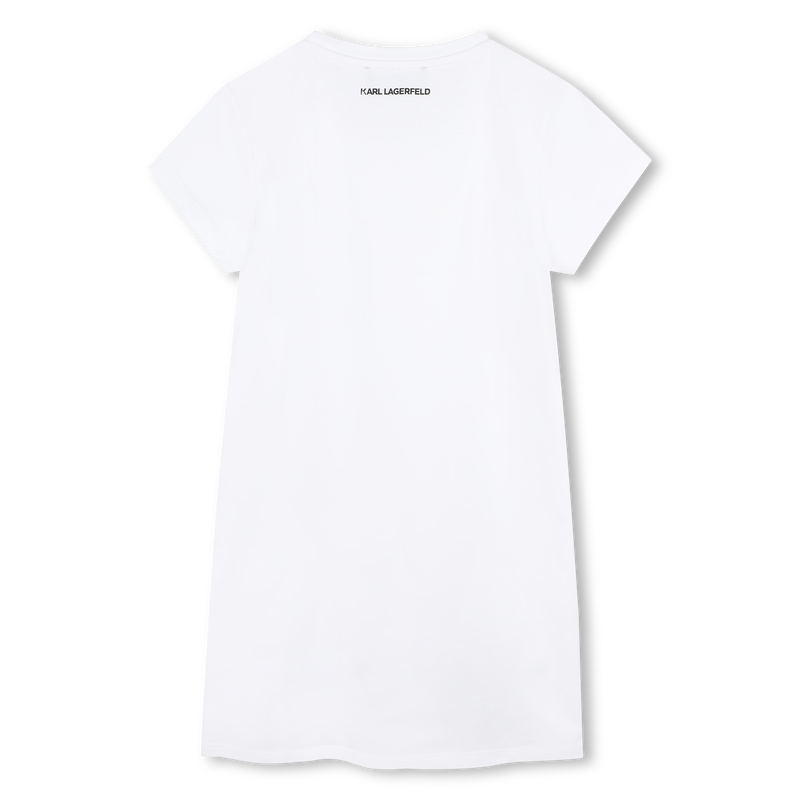 Embroidered dress KARL LAGERFELD KIDS 
                        GIRL