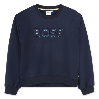 Embroidered sweatshirt BOSS GIRL
