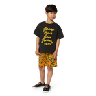 Cotton satin Bermuda shorts KENZO KIDS 
                    BOY