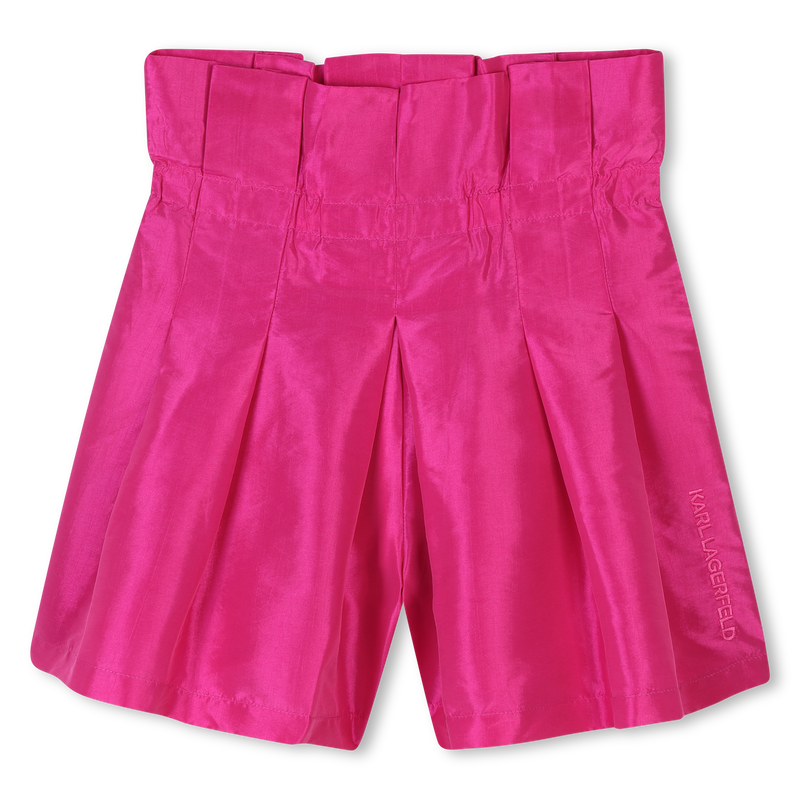 Formal taffeta shorts KARL LAGERFELD KIDS 
                        GIRL