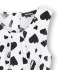 Printed cotton dress DKNY 
                    GIRL
