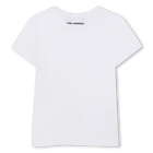 Short-sleeved T-shirt KARL LAGERFELD KIDS 
                    GIRL