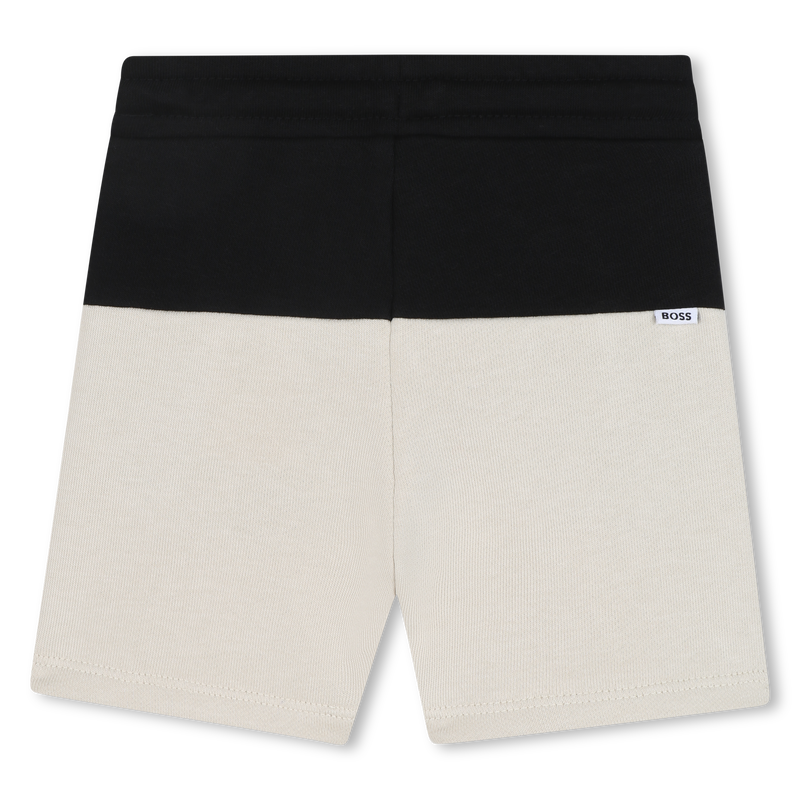 Two-tone fleece shorts BOSS 
                        BOY