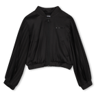 Pleated sleeve jacket KARL LAGERFELD KIDS 
                    GIRL