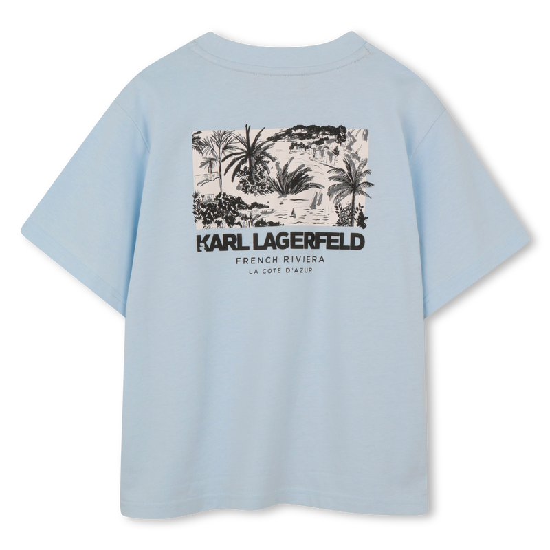 SHORT SLEEVE T-SHIRT KARL LAGERFELD KIDS 
                        BOY