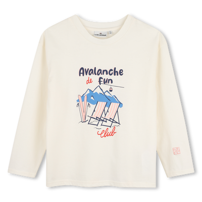 Long sleeve t-shirt KIDS AROUND GIRL
