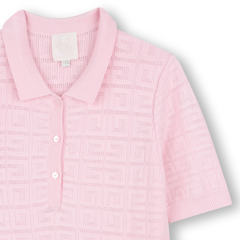 Long straight patterned dress GIVENCHY 
                        GIRL