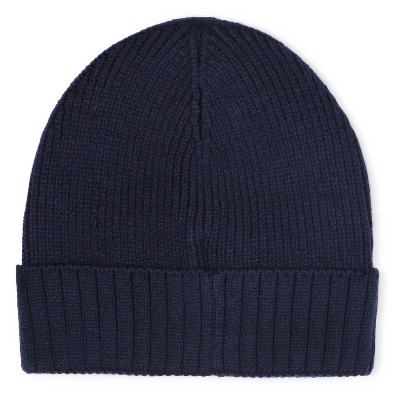 Knitted hat with logo BOSS 
                        BOY