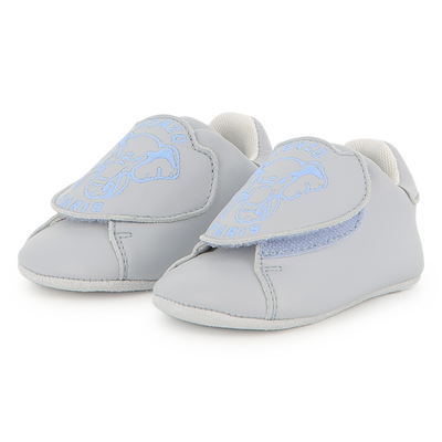 Baby booties in cowhide leather KENZO KIDS UNISEX