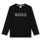 Long-sleeved T-shirt, BLACK, hi-res