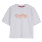 Short-sleeved t-shirt, WHITE, hi-res