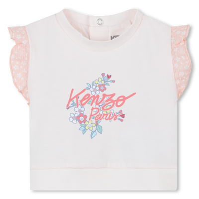 T-shirt and trousers set KENZO KIDS GIRL
