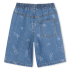Denim bermuda shorts KENZO KIDS 
                    BOY
