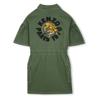 Cotton safari dress KENZO KIDS 
                    GIRL
