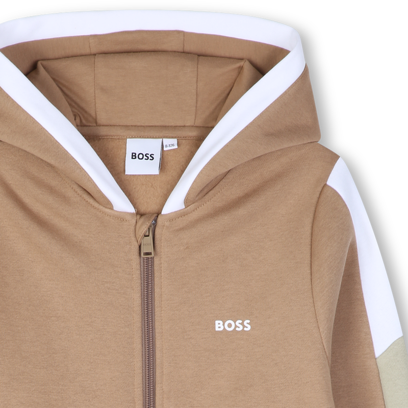 Hooded cardigan BOSS 
                        BOY