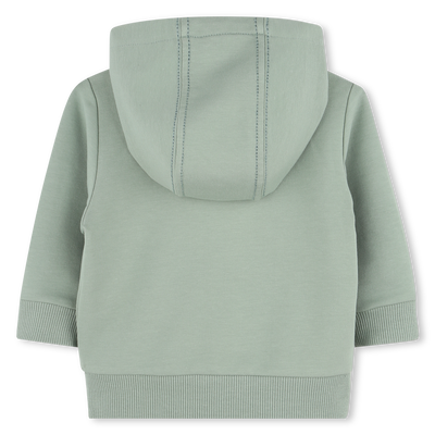 Hooded fleece cardigan TIMBERLAND BOY