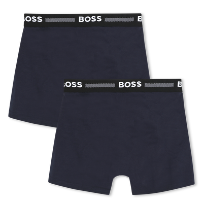Set of 2 cotton boxer shorts BOSS BOY