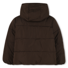 Reversible hooded puffer jacket MICHAEL KORS 
                    GIRL