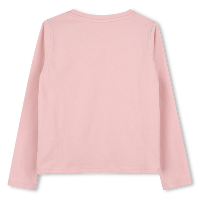 Long-sleeved jersey T-shirt MICHAEL KORS GIRL
