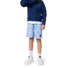 Denim-effect running shorts HUGO 
                    BOY