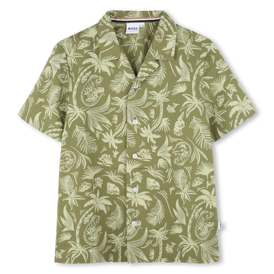 Cotton poplin shirt BOSS BOY