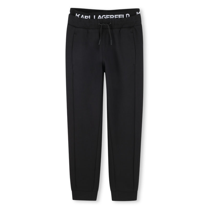 Jogging bottoms with pockets KARL LAGERFELD KIDS 
                        BOY