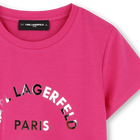 Short-sleeved T-shirt KARL LAGERFELD KIDS 
                    GIRL