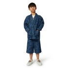 Printed denim jacket KENZO KIDS 
                    UNISEX