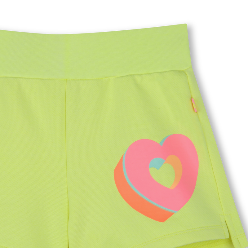 Fleece shorts with hearts BILLIEBLUSH 
                        GIRL