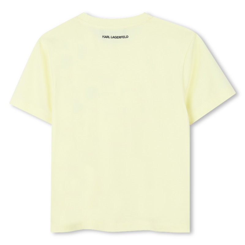 SHORT SLEEVE T-SHIRT KARL LAGERFELD KIDS 
                        GIRL