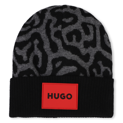 Jacquard knit hat HUGO GIRL