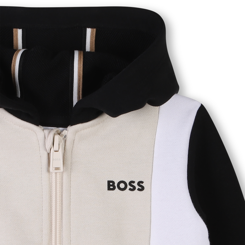 Zipped fleece sweatshirt BOSS 
                        BOY