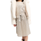 Pleated striped dress BILLIEBLUSH 
                    GIRL