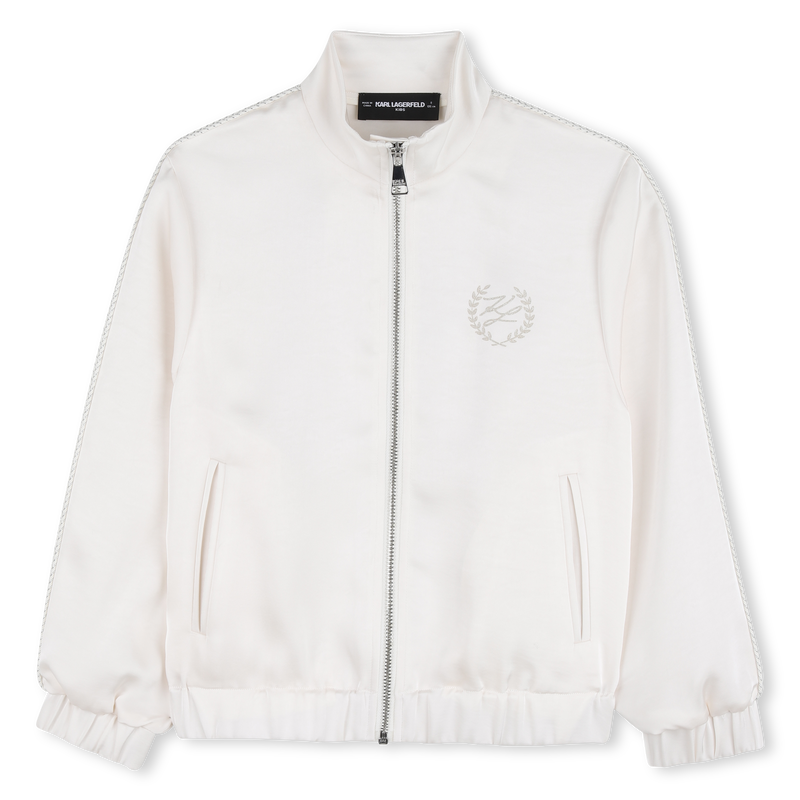 ZIP-UP HOODIE KARL LAGERFELD KIDS 
                        GIRL