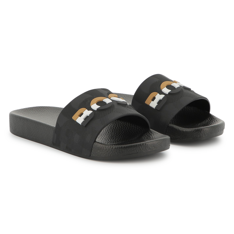 Wide-strap sliders BOSS 
                        BOY