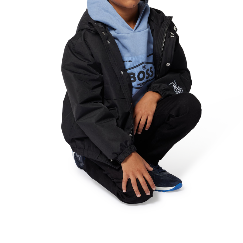 Hooded jacket BOSS 
                        BOY