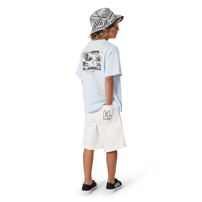 SHORT SLEEVE T-SHIRT KARL LAGERFELD KIDS 
                        BOY