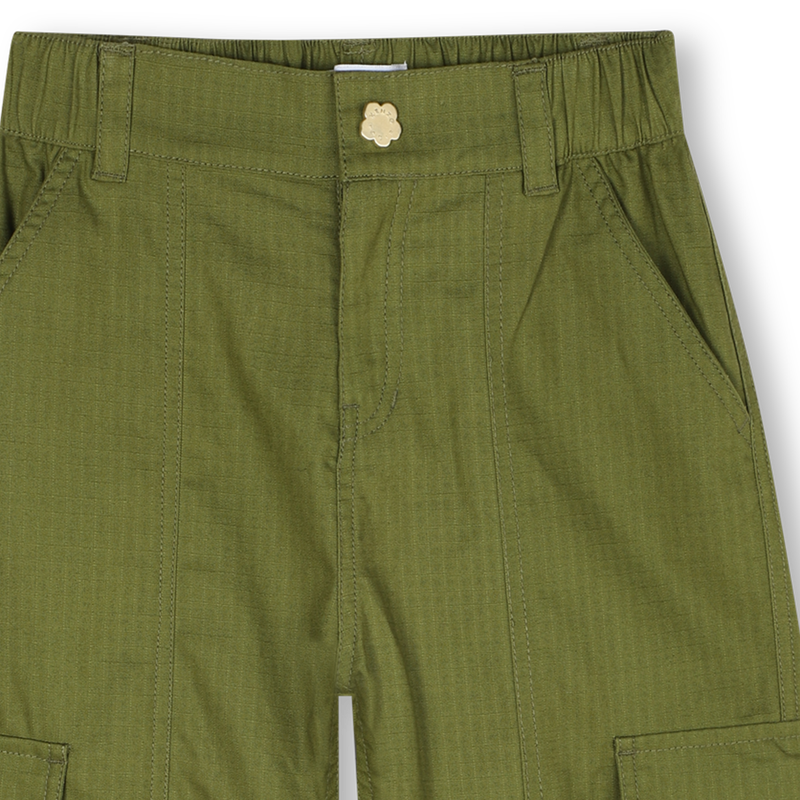 Cotton trousers KENZO KIDS 
                        GIRL