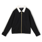 Cardigan with collar KARL LAGERFELD KIDS 
                    GIRL