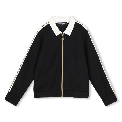 CARDIGAN WITH COLLAR KARL LAGERFELD KIDS GIRL