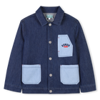 Cotton denim jacket KENZO KIDS 
                    UNISEX