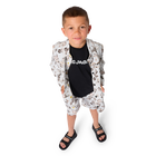 Striped and printed jacket MARC JACOBS 
                    BOY