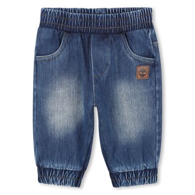 Denim effect knitted trousers TIMBERLAND BOY