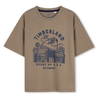 Short sleeve t-shirt, KHAKI, hi-res